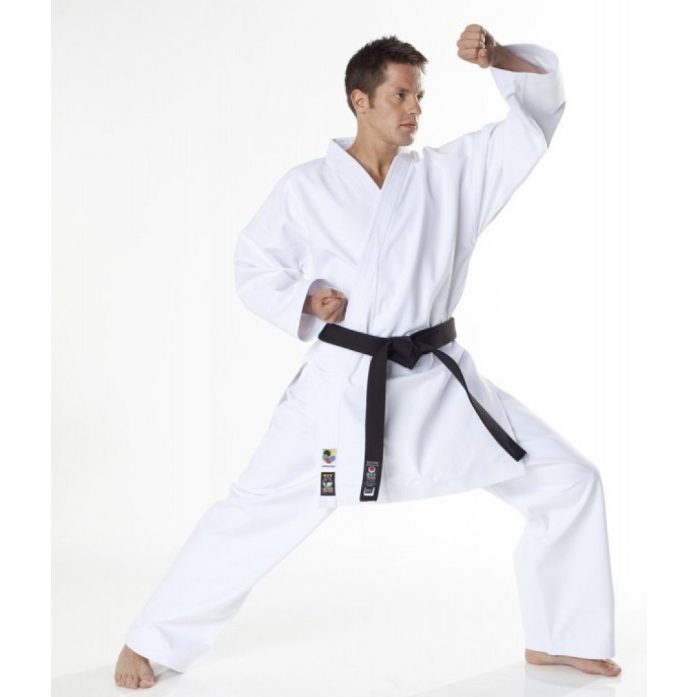 New Tokaido Karate Kata Master Silver Gi 12oz uniform WKF APPROVED 100% Cotton 
