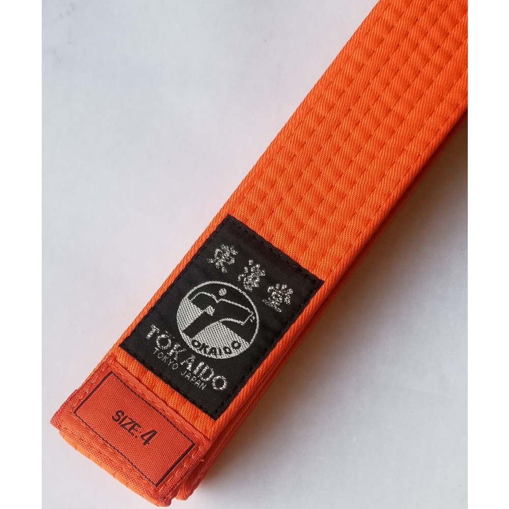 Farbgürtel Karate Gürtel orange Tokaido