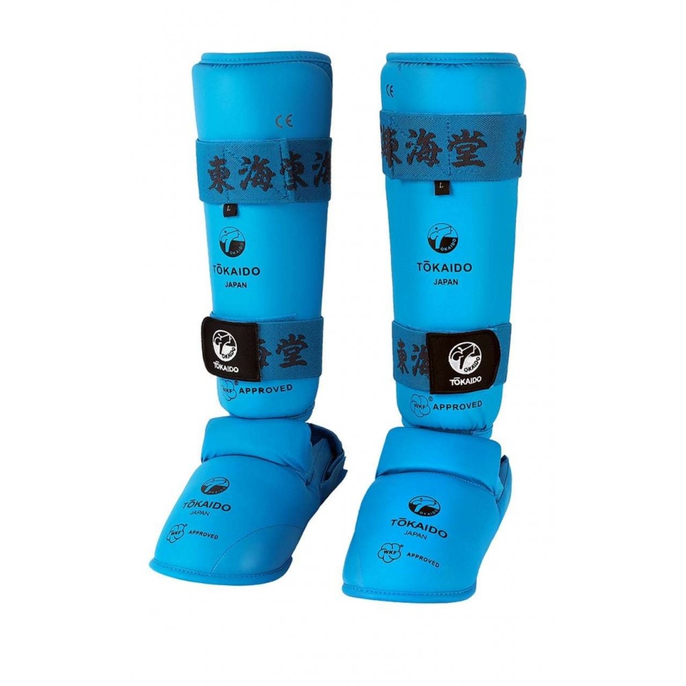 Karate Shin and Foot Guards | Tokaido Kanji | WKF - Hajime