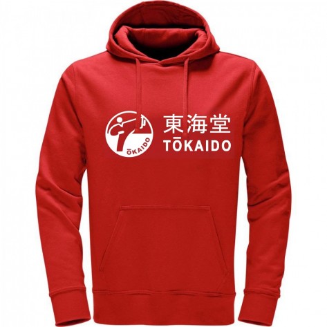 Tokaido Pullover Hoodie, Red