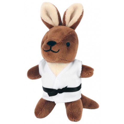 Plush Martial Arts Kangeroo Keychain