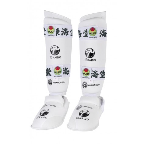 Tokaido Karate WUKF Shin & Insteps White