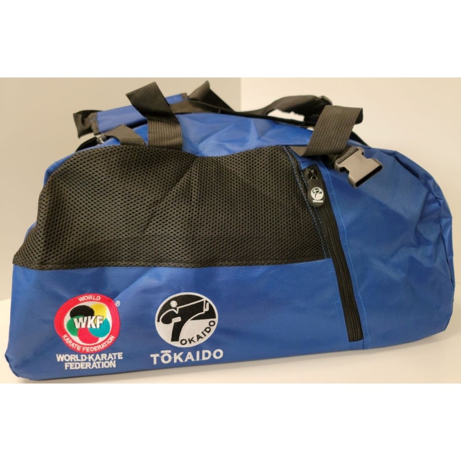Tokaido WKF Competition Blue Sparring Gear Set - Shin Instep, Gloves & Mouth Guard