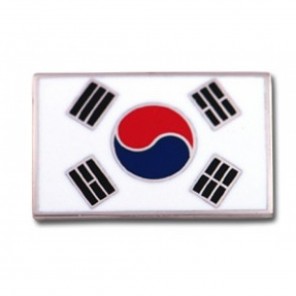 Korea Flag Pin