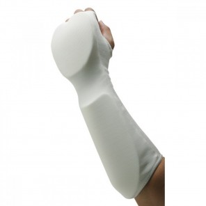 Martial Arts Forearm & Fist Protector, White
