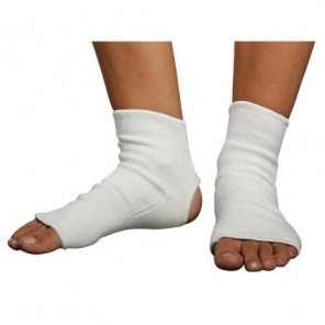 Martial Arts Ankle Protector, White
