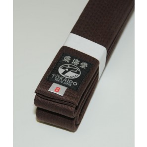 Tokaido Karate Deluxe Brown Belt - 1.75"