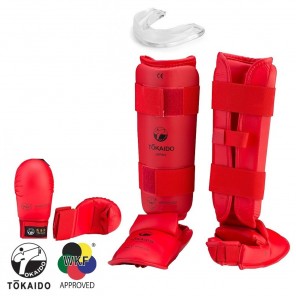 Tokaido Red Sparring Gear Set