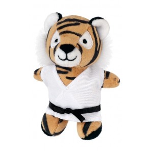 Plush Martial Arts Tiger Keychain