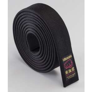 Fully Customized Tokaido Embroidered Japanese black Belt