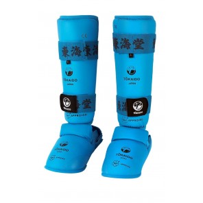 Tokaido Karate WKF Shin & Insteps Blue