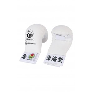 Tokaido WUKF Approved  White Gloves - No thumb