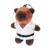 Plush Martial Arts Capybara Keychain
