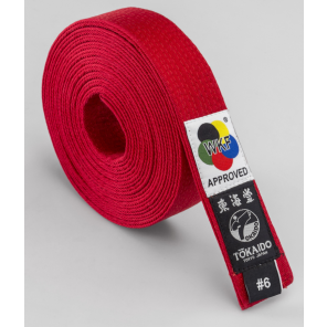 Tokaido Karate Belt, Red